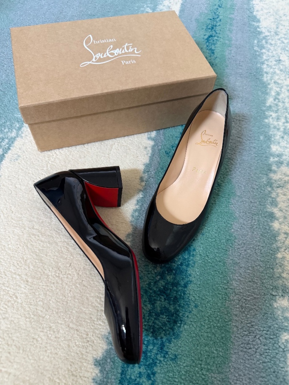 Miss Sab Patent Pump Christian Louboutin (37)